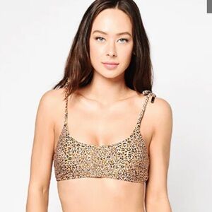 Seafolly Women’s Spirit Animal Bralette Bikini Top new without tag